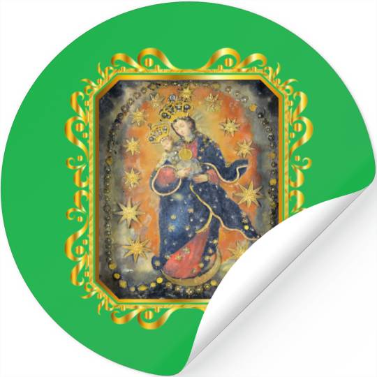 Our Lady of Prompt Succor Nuestra Senora Blessed Stickers