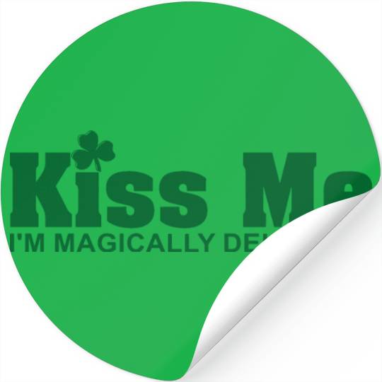 Kiss Me I'm Magically Delicious Stickers
