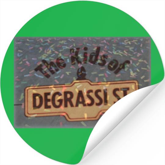 Degrassi Street Party Stickers