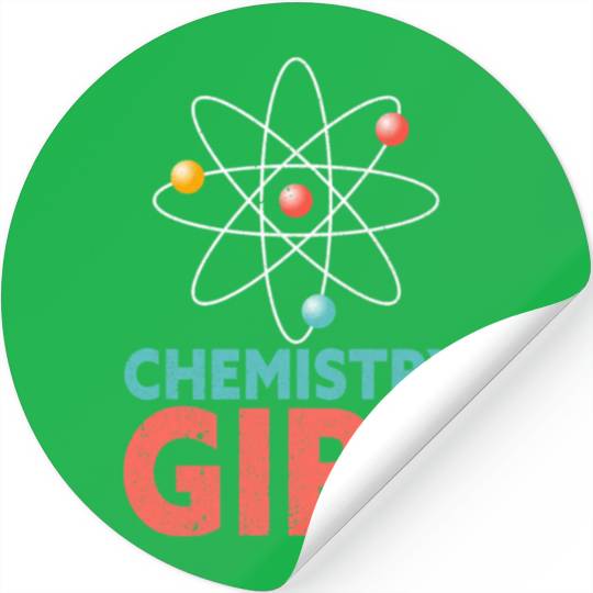 Chemistry Girl Chemist Science Chemistry Stickers
