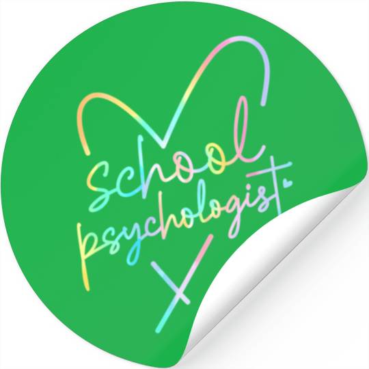 School Psychologist Back To School Mental Health M Stickers
