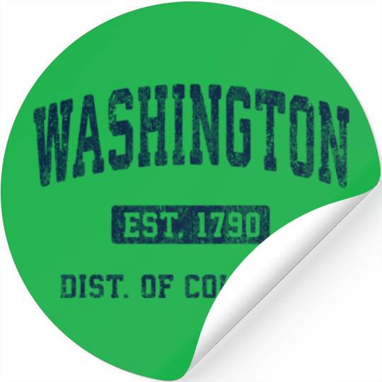 Washington Dc Athletic Sports Stickers