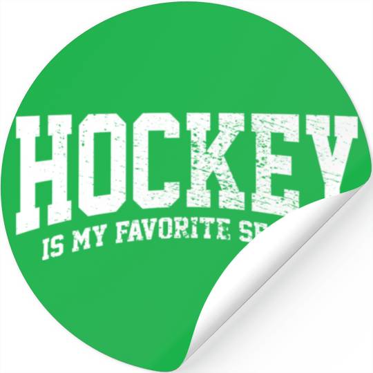 Hockey Is My Favorite Season Stickers