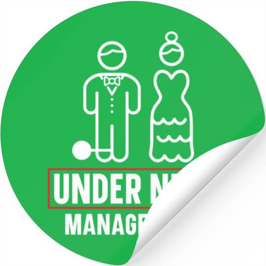 Bride And Groom Wedding Day Marriage Just Married Stickers