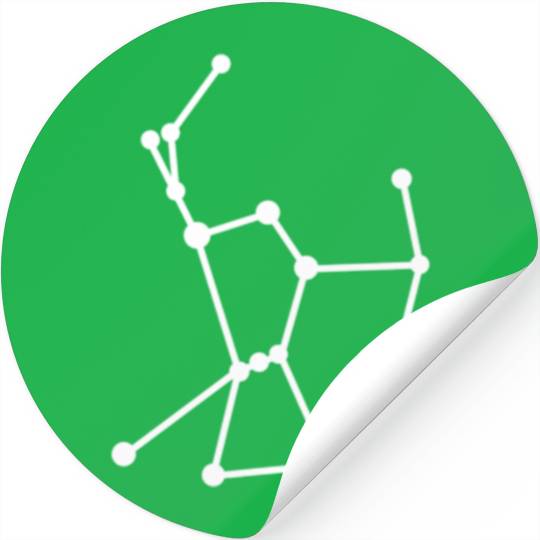 Orion Constellation Astronomy Stars Starry y Stickers