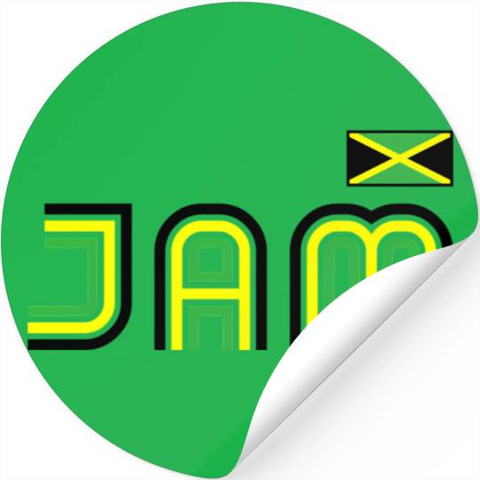 Jamaica Flag International Country Jamaican Pride Stickers