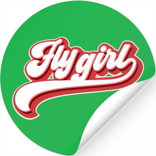 Fly 80S 90S Old School Hip Hop Stickers