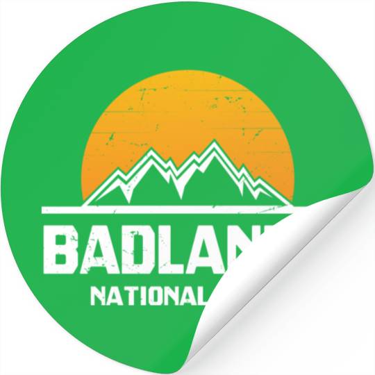 Badlands National Park Stickers