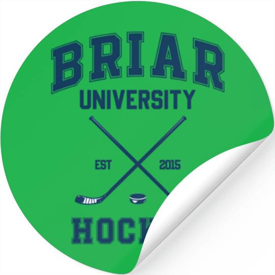 Briar U Hockey Off Campus Graham 44 Two Side Stickers