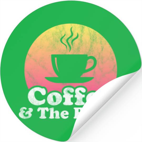 Coffee And The Beach Stickers