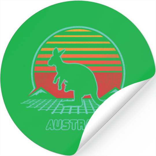 Australia 80S Style Stickers