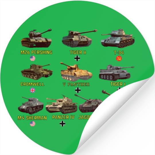 Top Ten Best Ww2 Tan M4 Sherman Panzer Iv Tiger Stickers
