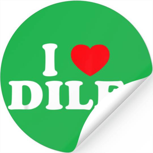 I Love Dilfs I Heart Dilfs Stickers