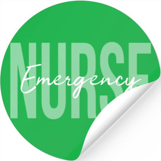 Er Nurse Emergency Room Nurse Registered Nurse Stickers