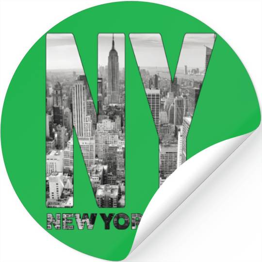 New York City yline Nyc Manhattan Stickers