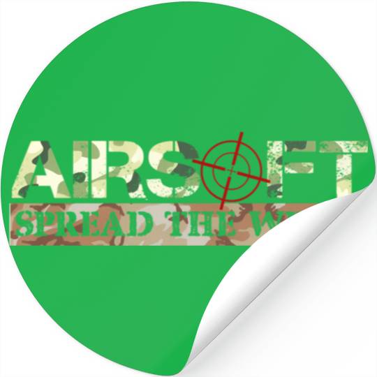 Spread The Welts Airsoft Bb Gun Rifle Stickers