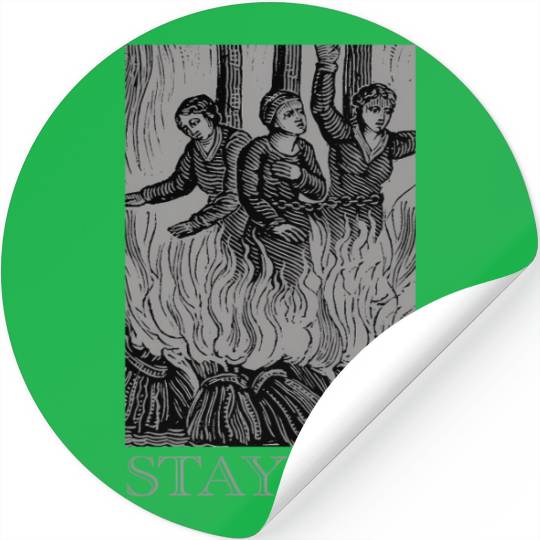 Stay Lit Occult Satan Witch Unholy Baphomet Tarot Stickers