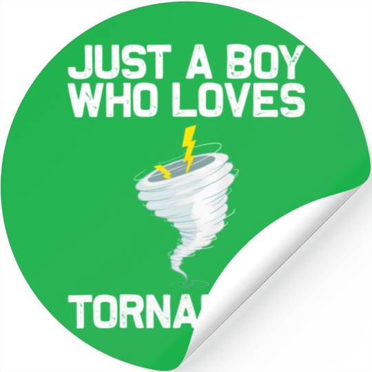 Tornado For Hurricane Weather Chaser Stickers