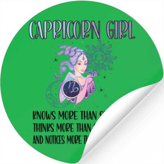Capricorn Zodiac Sign Capricorn Horoscope Stickers