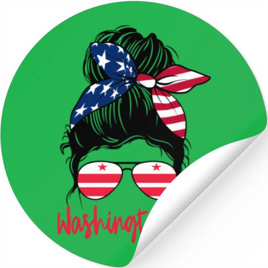 Washington Dc Washington Dc Flag Statefriend Stickers