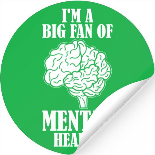 Psychology Psychologist Mental Health Awareness Stickers