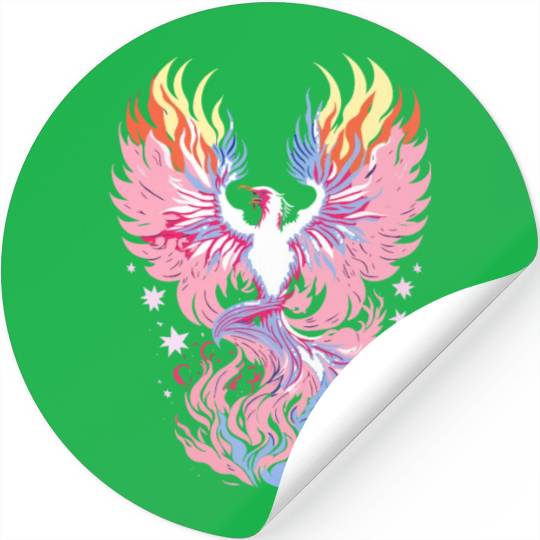 Trans Phoenix 2 Stickers