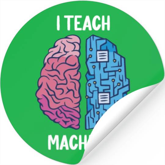 Machine Learning Teacher Big Data Science Analyst Stickers