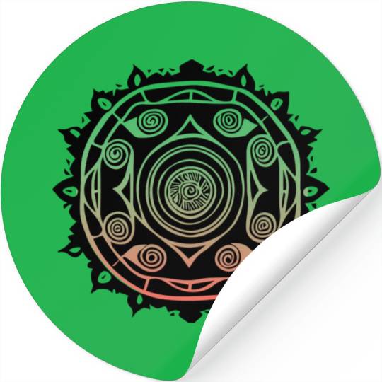 Kaleidoscope of Design Embrace Mandala Revolution Stickers