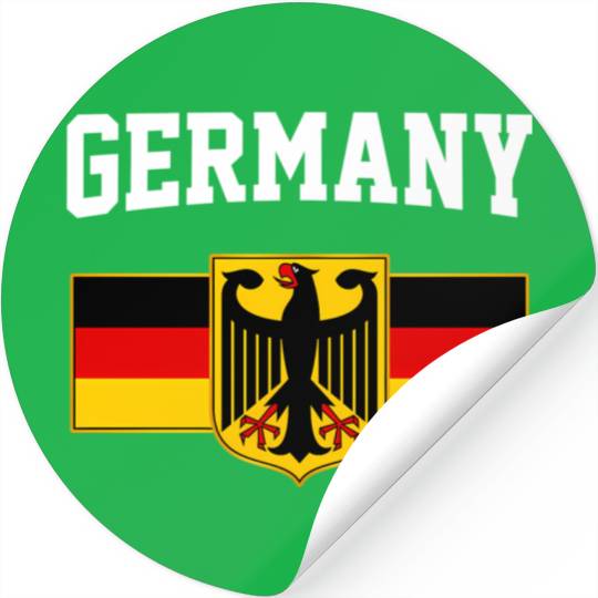 German Flag Germany Stickers