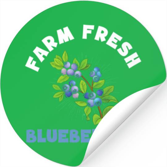 Blueberries Graphics Blueberry Farmer Blueberry Stickers