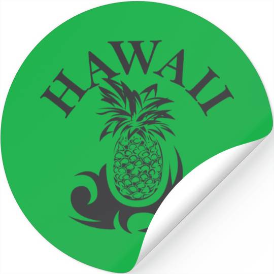 hawaii pineapple flower nature Symbol Logo food Stickers