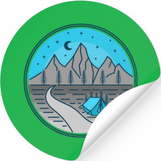Mountain Nightwing Stickers