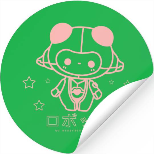 Panda Robot Stickers