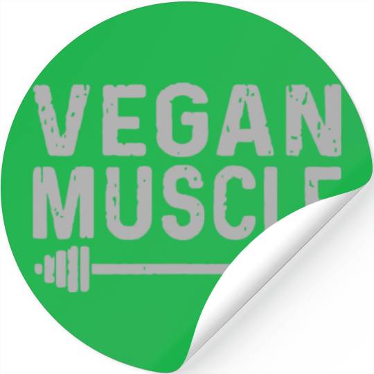 Workout Motivation Vegan Muscle Fitness Gym Veganm Stickers