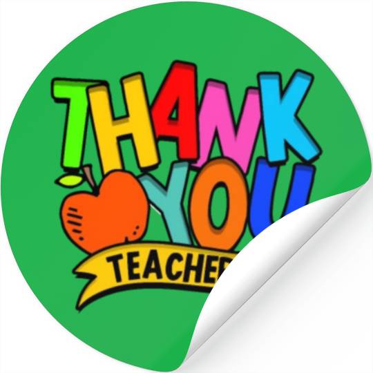 Thank you teacher - Gratitude Stickers
