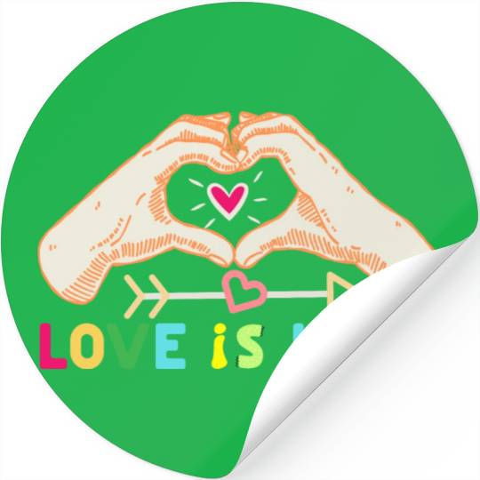Love is Love Stickers