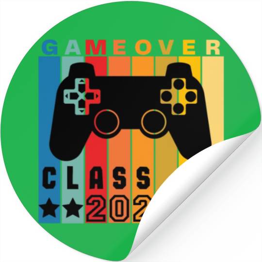 Game Over Class Of 2023 Stickers