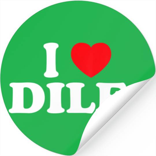 I Love Dilfs I Heart Dilfs Stickers