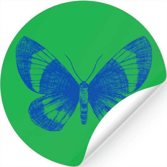 Butterfly flower pattern Stickers