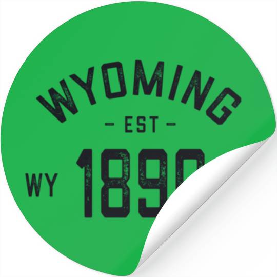Wyoming Wyoming Wy Usa Stickers