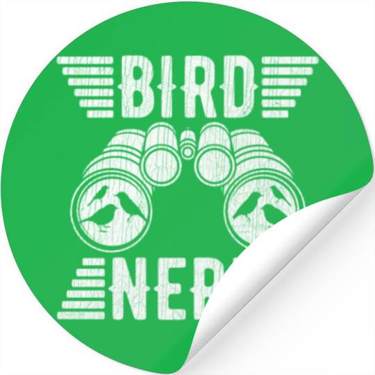 Bird Nerd Birdwatcher Birds Stickers