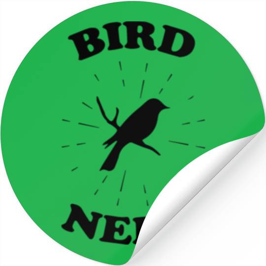 Bird Nerd Bird Watching Stickers