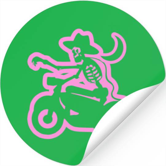 Skeleton Rider Stickers