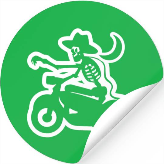 Skeleton Rider Stickers