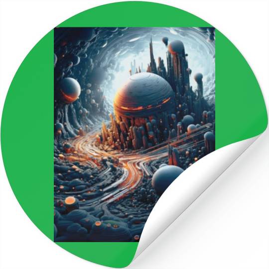 Whispers of the Parallel Veil Stickers