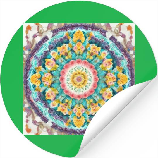 Unique Mandala V3 Stickers