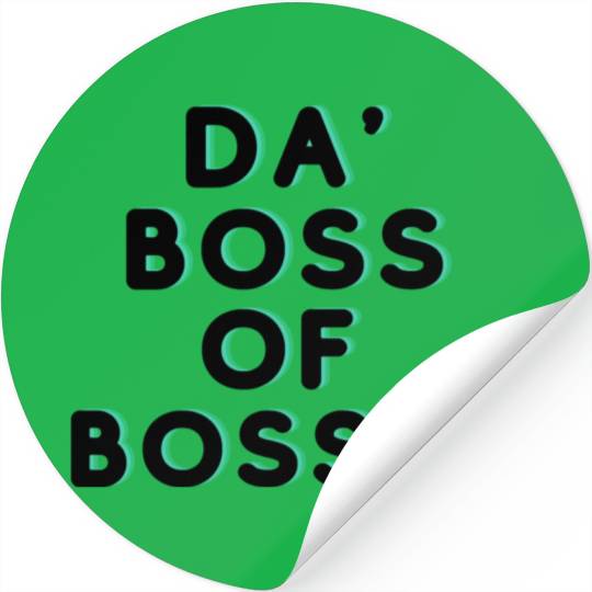 da boss 101 Stickers