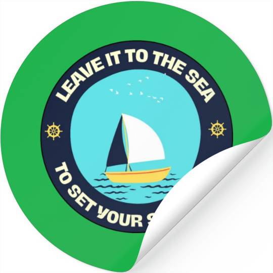 Cool Sailing ocean Stickers