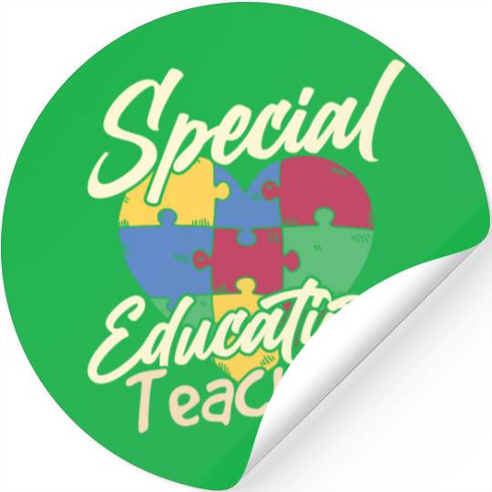 Special Education Teacher Cute Sped Awareness Stickers