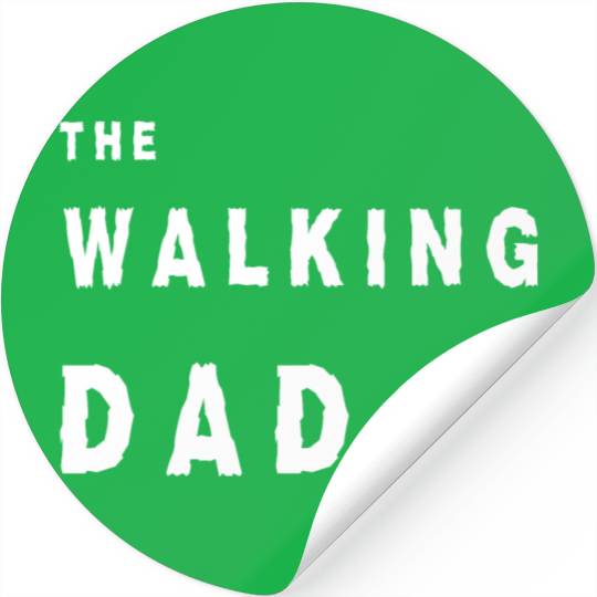 The walking dad Stickers